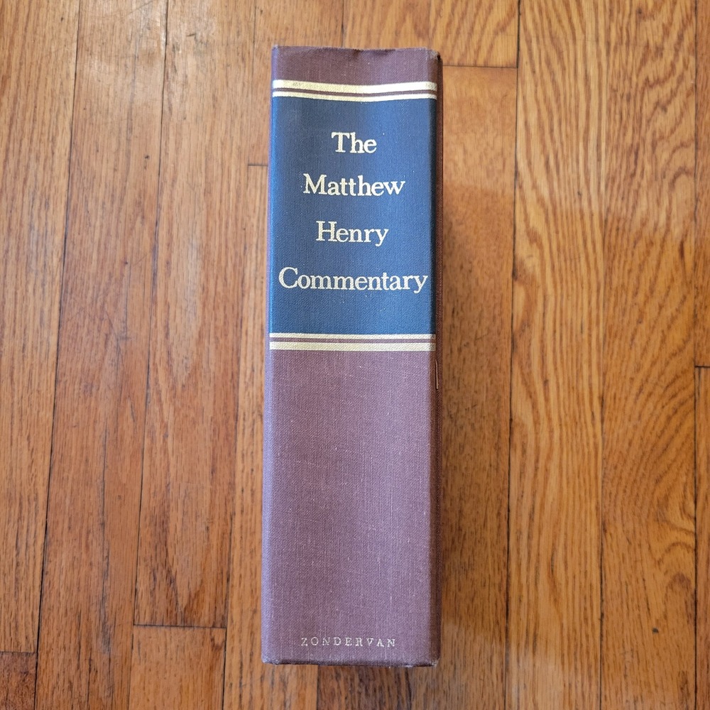 Matthew Henry Commentary on the Whole‎ Bible Zondervan Staging Home Decor